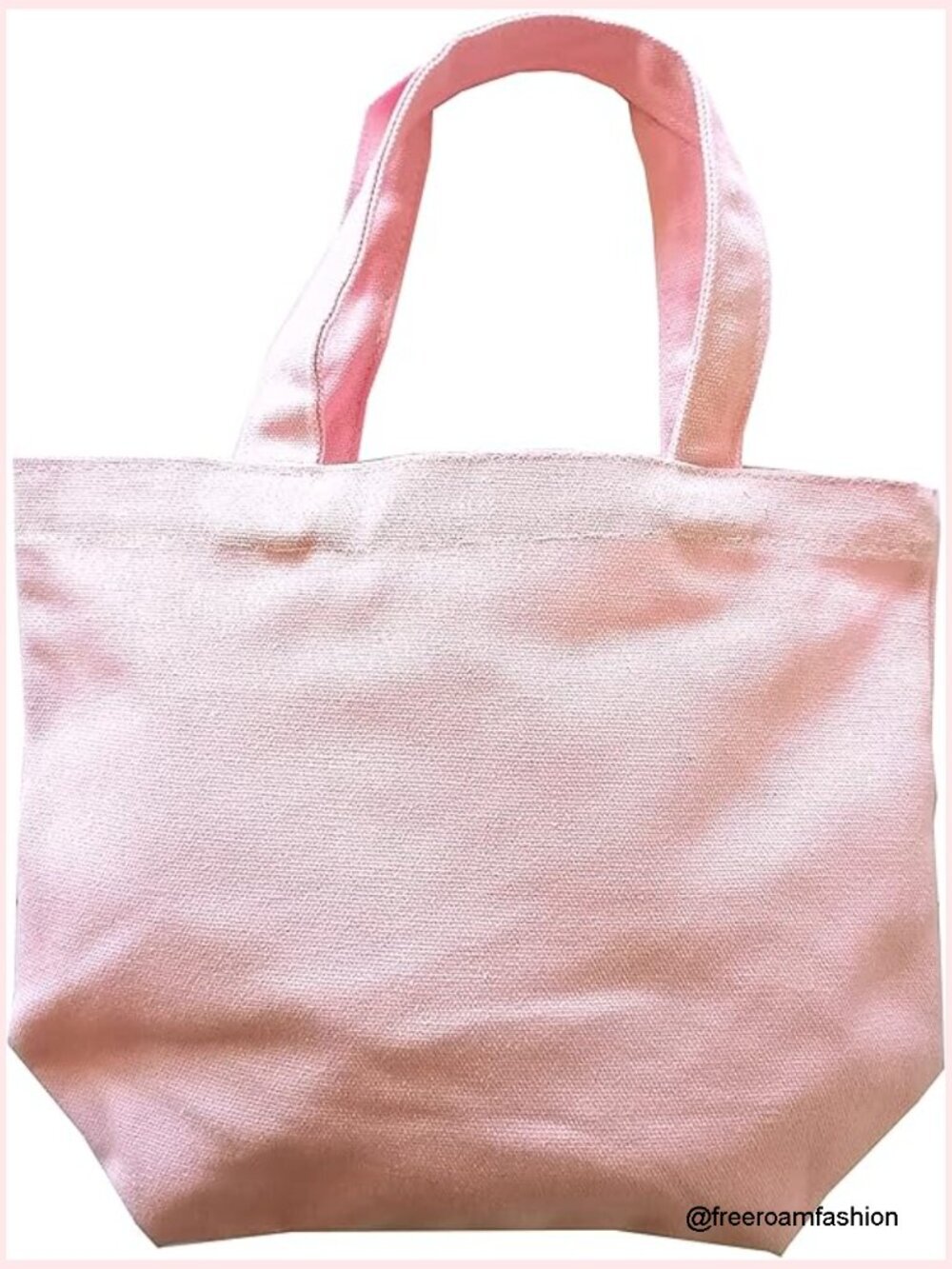 Thick Canvas Mini Tote Bag DIY Small Tote 9x8x4 Eco-Friendly